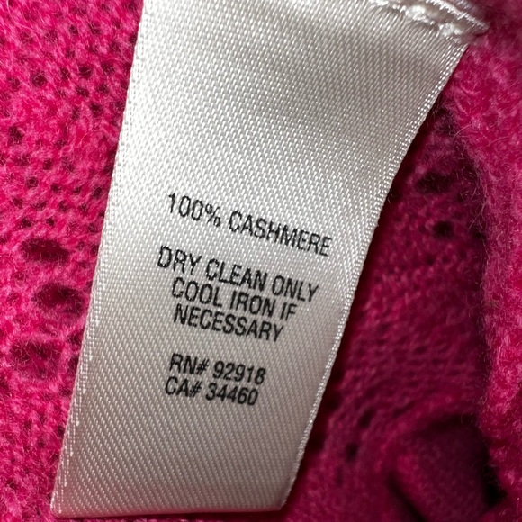 New with Tags Juicy Couture Large Wave Cashmere Sweater & Medium Tank Set - Picture 7 of 12